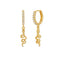 Snake Hoop Earring 925 Sterling Silver