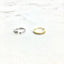 Tiny ear cuff sterling silver