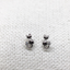 Kitty stud earrings 925 sterling silver