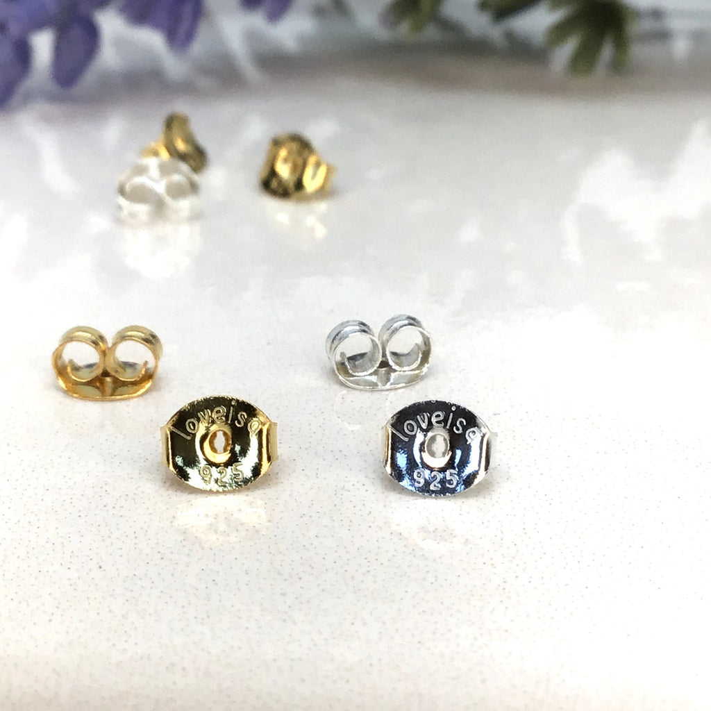 Sterling Silver Sea Starfish Earrings, Sea Star Studs