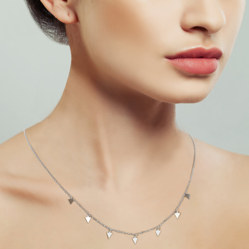 Arrow choker sterling silver