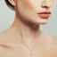 Ballerina necklace sterling silver