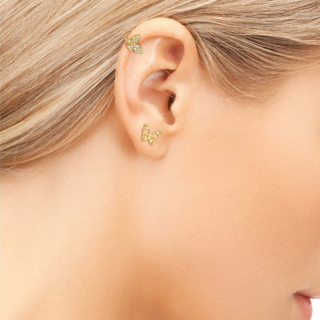 Butterfly Ear Cuff No Piercing