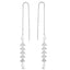 Chain Pearl Ear Threader Sterling Silver