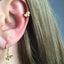 Ear Cuff Bee Sterling Silver