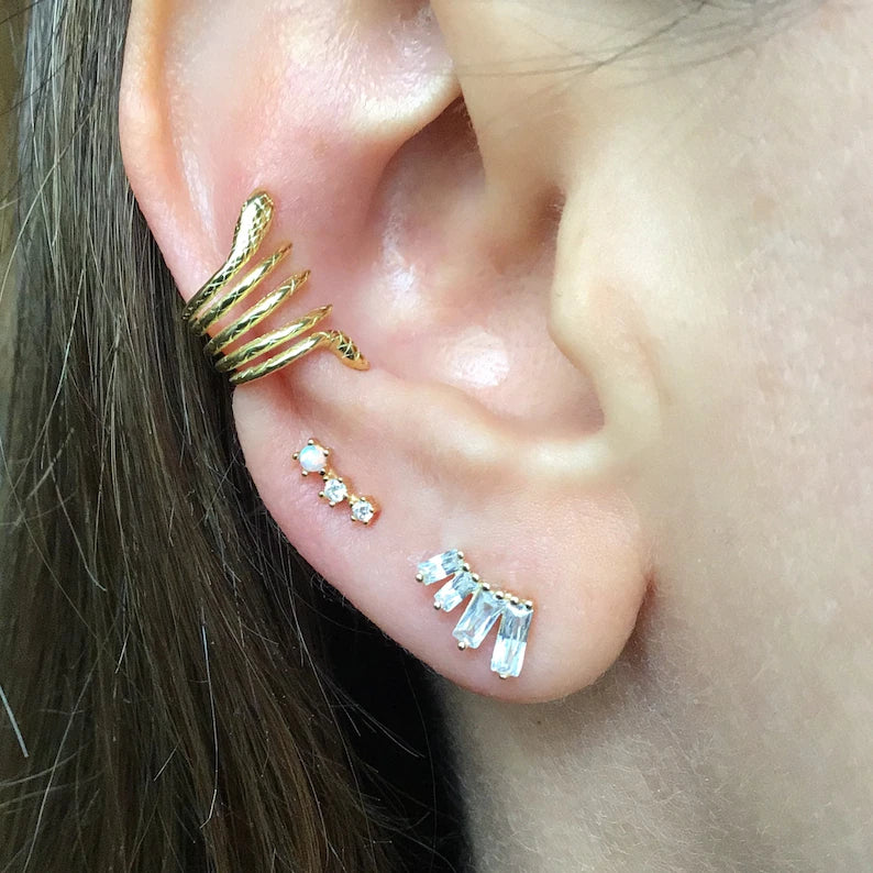 Ear Cuff Snake Sterling Silver