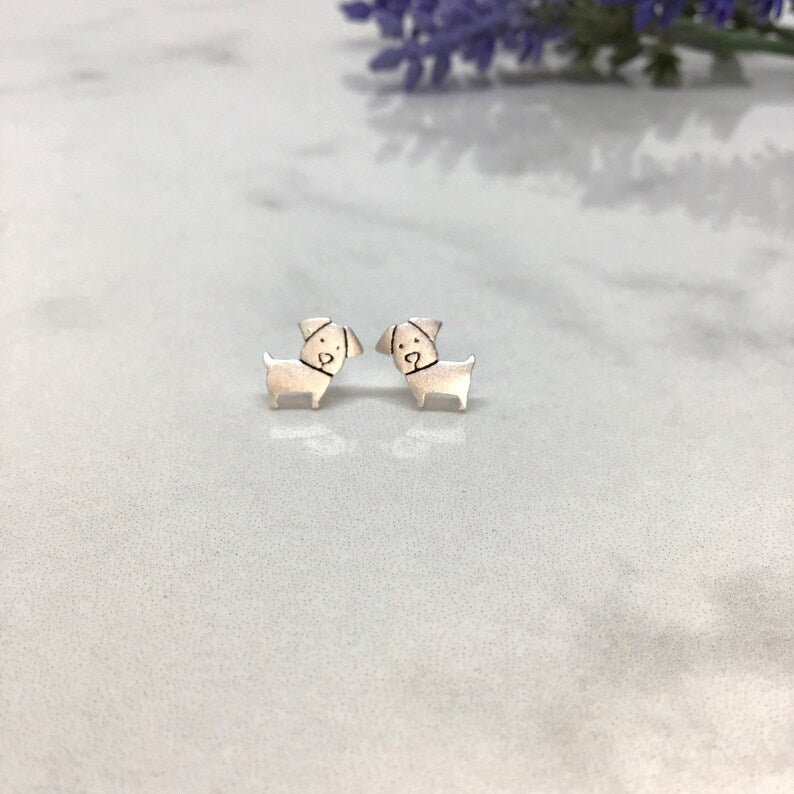 Dog Earrings