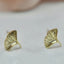 Ginkgo biloba stud earring