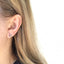 North Star Stud Earring in Sterling Silver