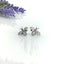 Opal fly sterling silver stud earrings