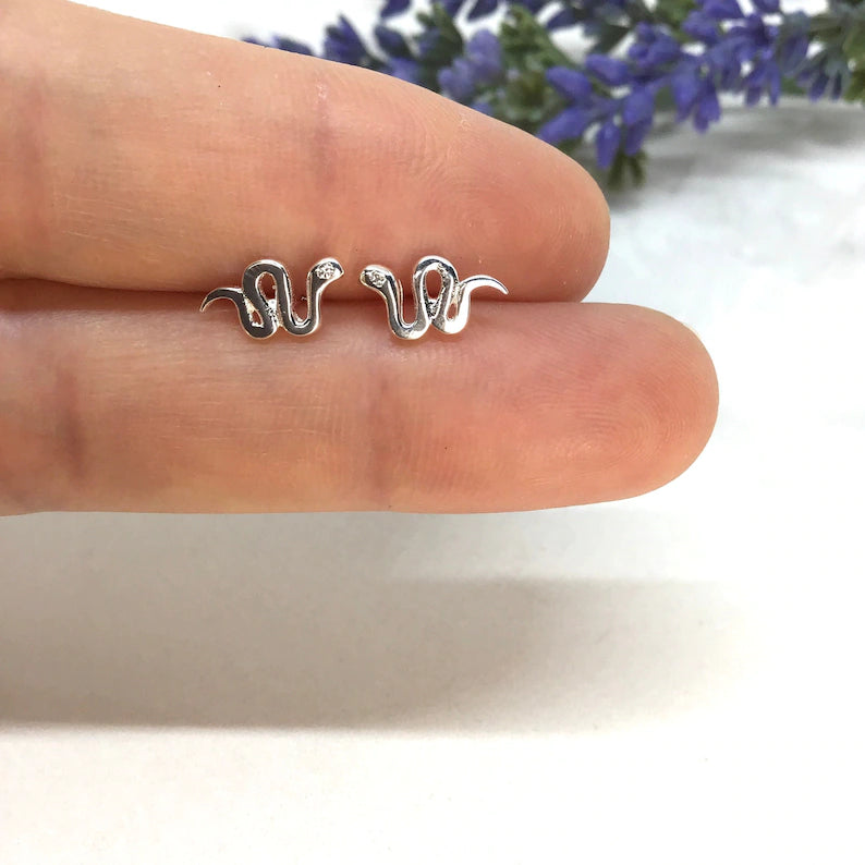 Snake Stud Earring
