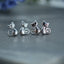 Sterling Silver Super Cute Cat Stud Earring