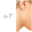 Tiny Pair of Bird and Twig Earrings
