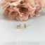 Unicorn tiny stud earring sterling silver