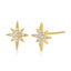 North Star Celestial Stud Earring