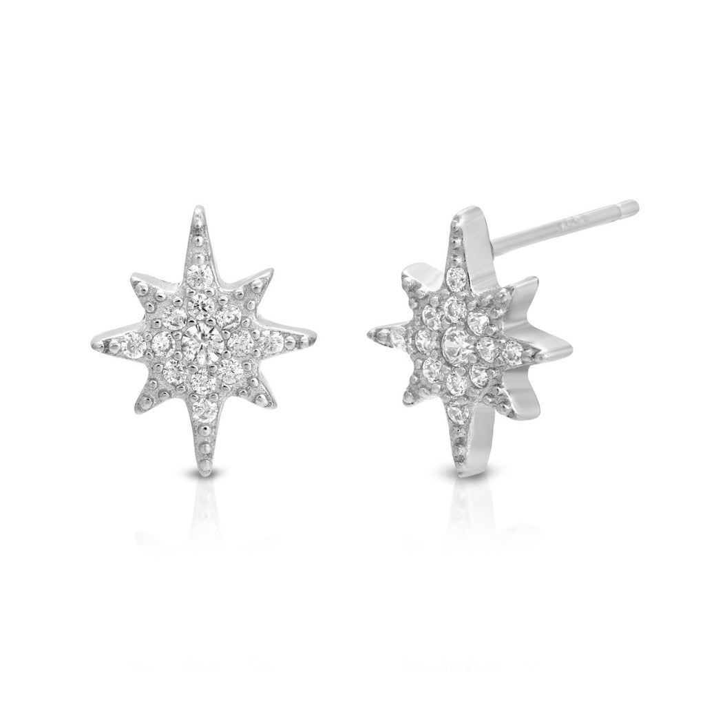 North Star Celestial Stud Earring