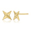 North Star Stud Earring in Sterling Silver