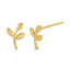 Silver Flower Earrings