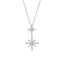 Sterling Silver North Star Necklace