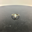 Opal teardrop ring in sterling silver