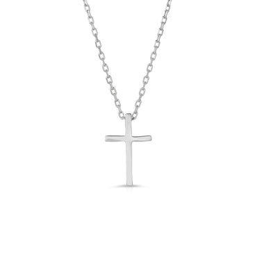 Sterling Silver Cross Necklace