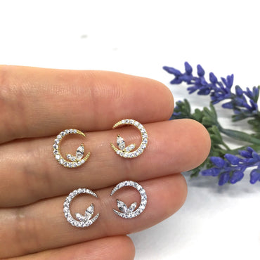 Crescent Moon Earrings