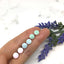 Small Round Enamel Stud Earrings