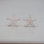 Sterling Silver Sea Starfish Earrings, Sea Star Studs