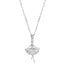 Ballerina necklace sterling silver