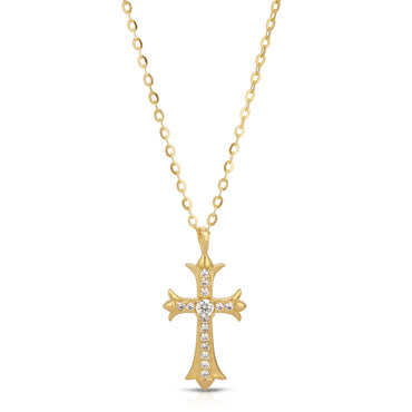 Cross necklace sterling silver