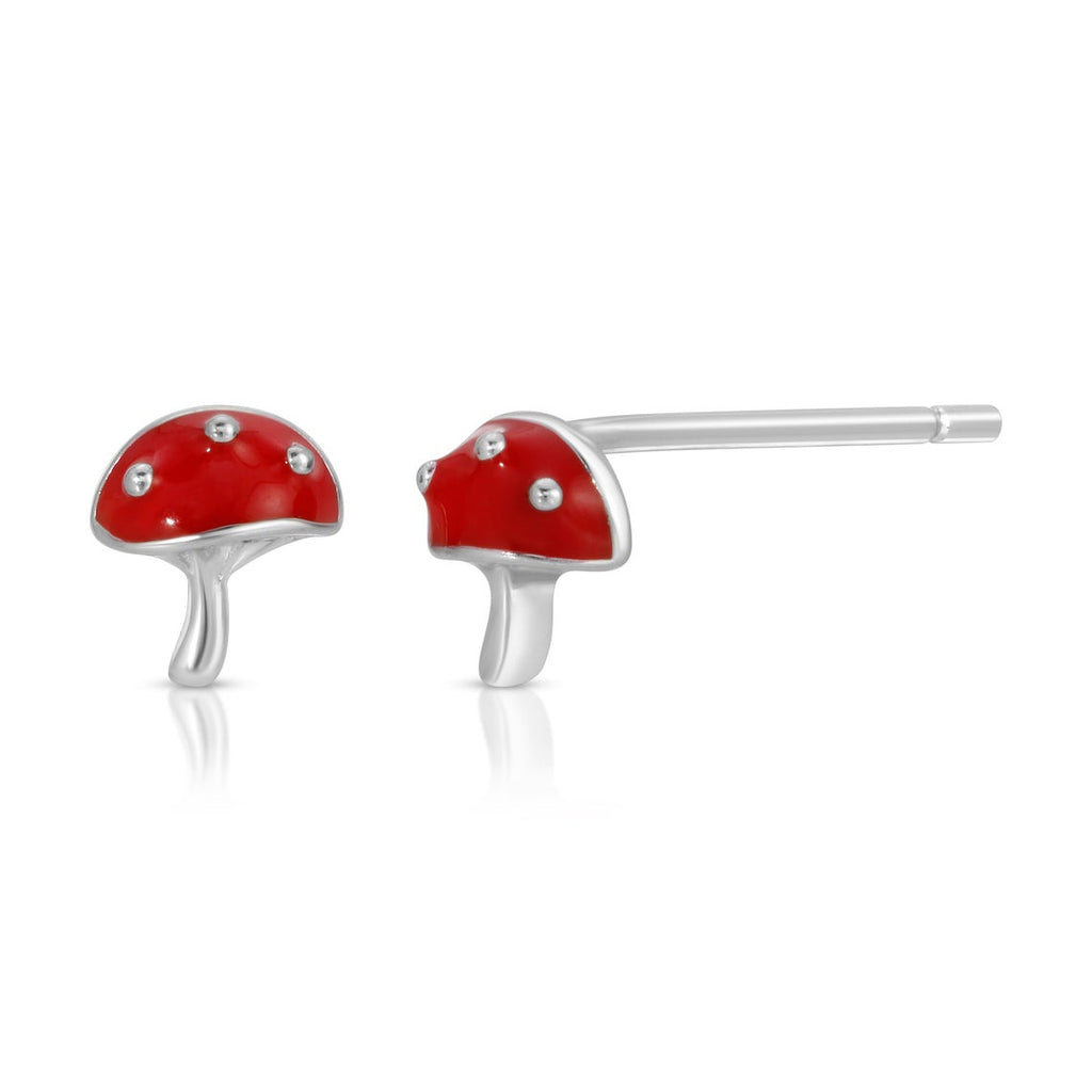 Fly Agaric Mushroom Earrings