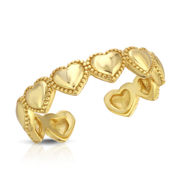 Heart ring sterling silver