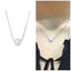 Sterling Silver Pearl Choker Necklace