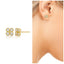 Clover Flower Piercing Cartilage Earring