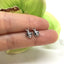 Ladybug Stud Earrings Sterling Silver