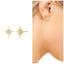 North Star Earring,Star Stud