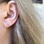 Set of 3 Single Crystal Stud Earrings