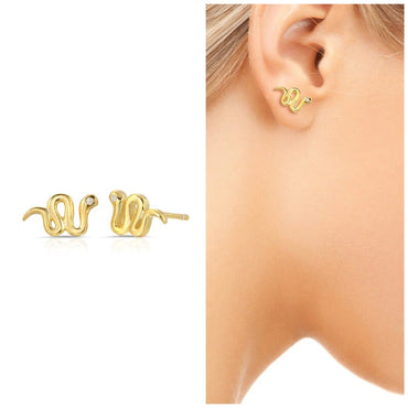 Snake Stud Earring