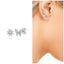 Tiny Flower and Butterfly Earrings