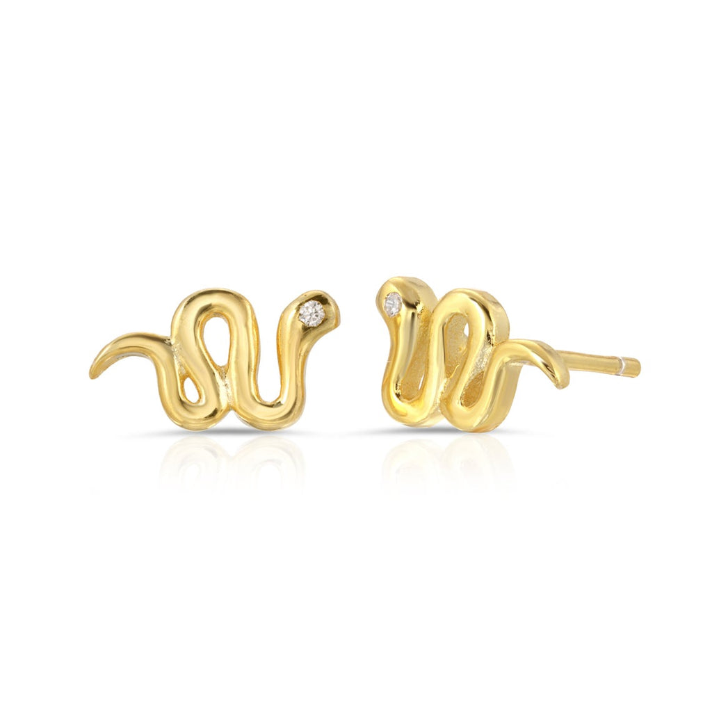 Snake Stud Earring